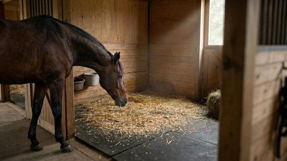 Ammonia smell in barns is caused by urine breakdown and poor ventilation