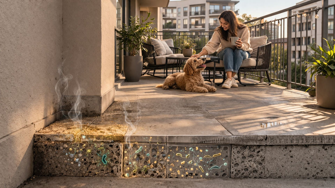 What Removes Urine Smell From Apartment Balconies