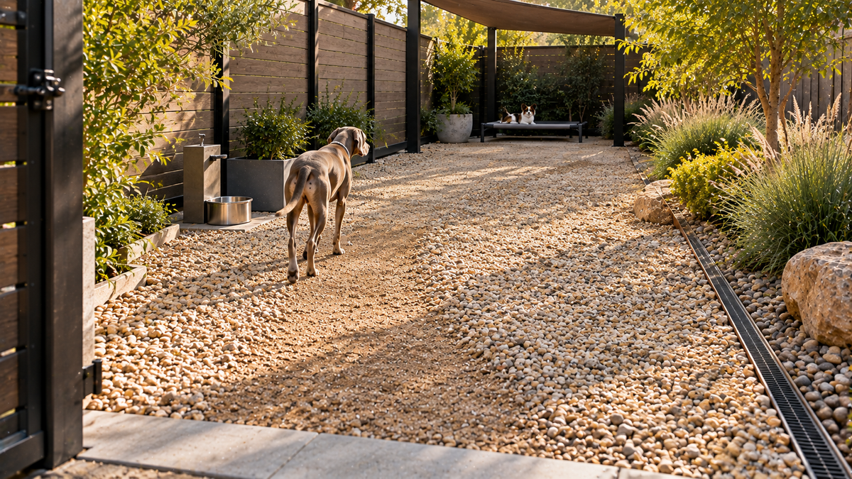 Should You Use Enzyme Cleaner or Hydrogen Peroxide on Gravel Dog Runs?