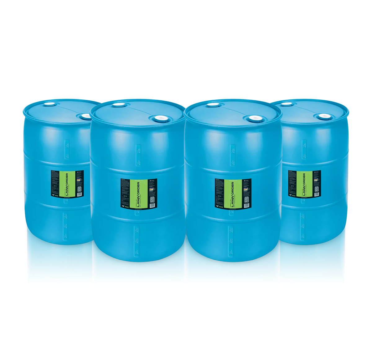 LawN Order OXY 55-gallon 7% hydrogen peroxide turf cleaner drums