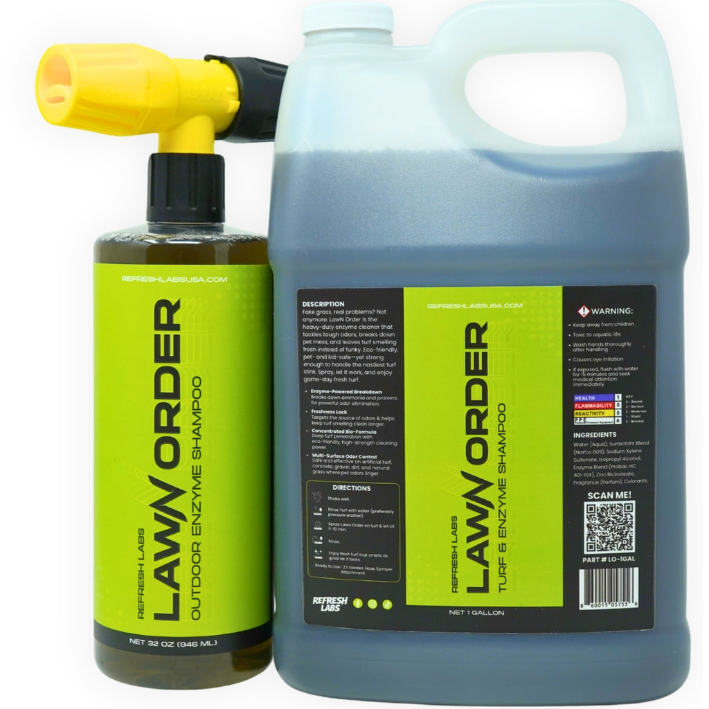 LawN Order Enzyme Based Turf, Grass & Concrete Cleaner, 32 Oz