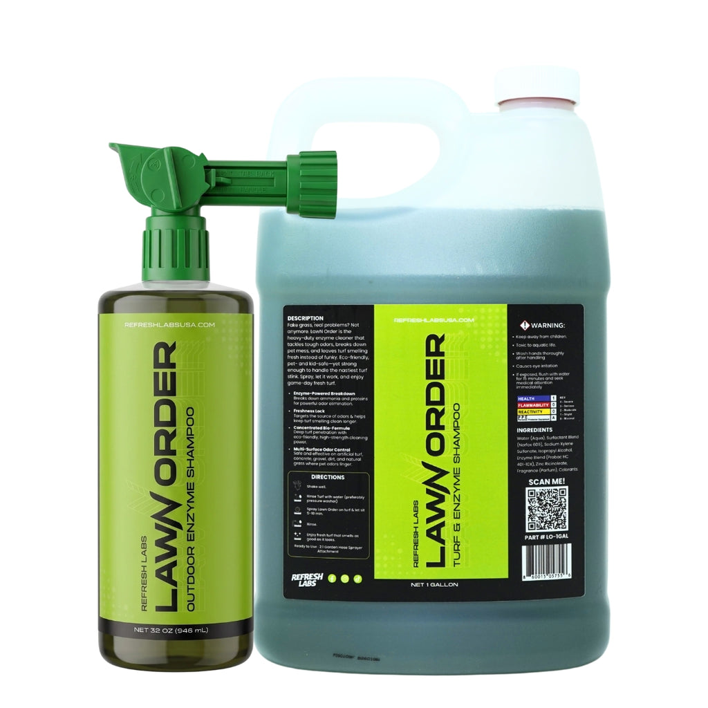 LawN Order Enzyme Based Turf, Grass & Concrete Cleaner, 32 Oz