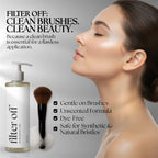 Filter Off Makeup Brush & Beauty Blender Cleaner & Shampoo, 16 Ounce