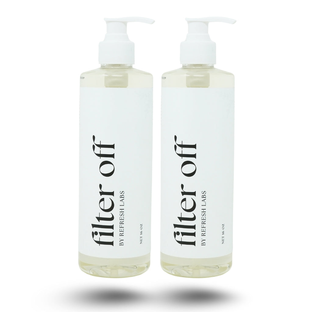 Filter Off Makeup Brush & Beauty Blender Cleaner & Shampoo, 16 Ounce