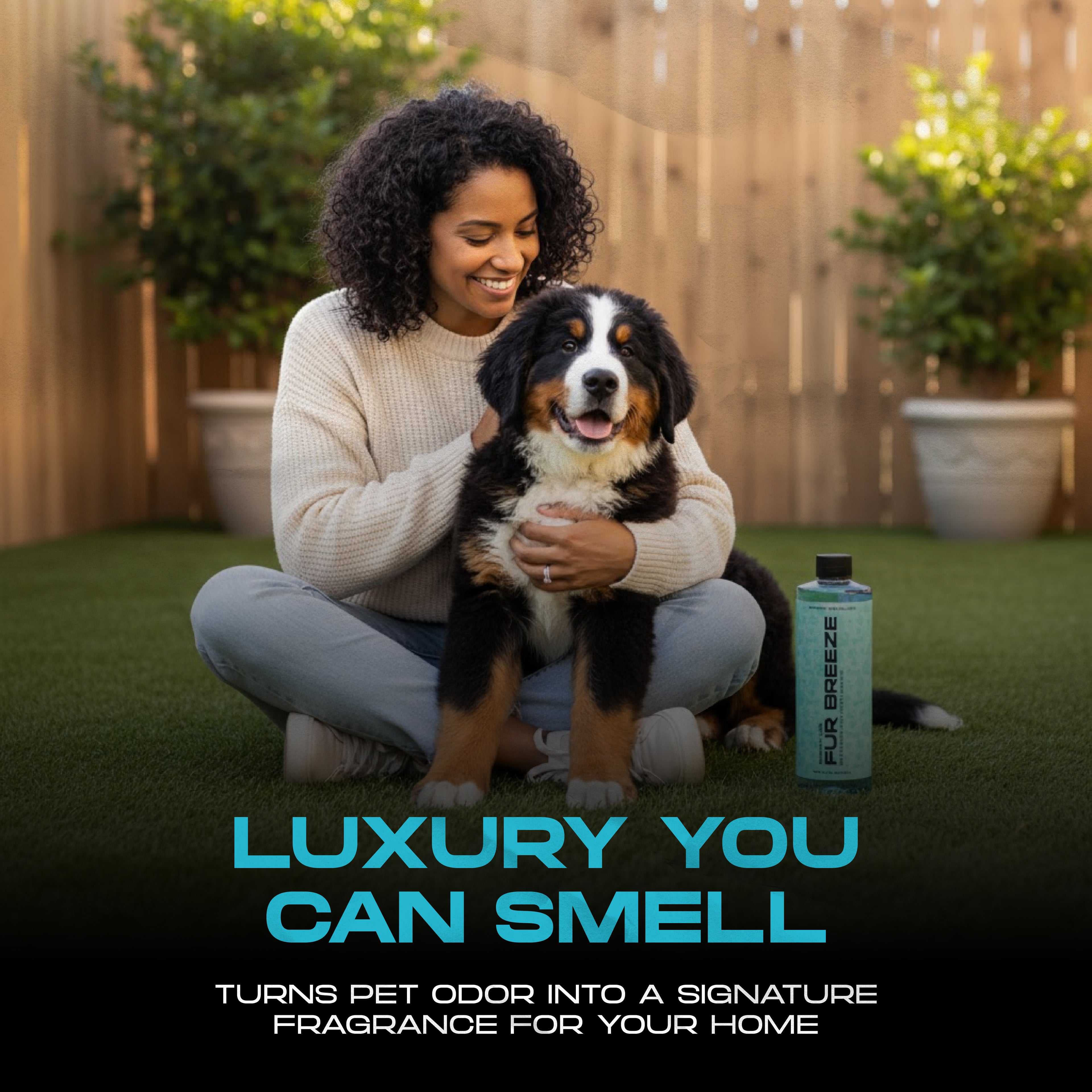 Fur Breeze Pet Odor Remover & Cleaner, 16 Ounce Concentrate