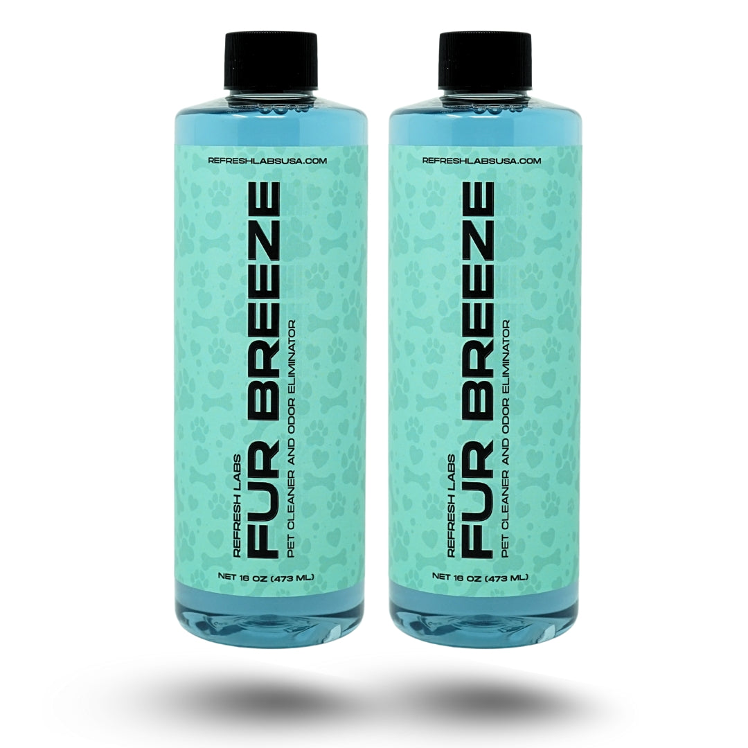 Fur Breeze Pet Odor Remover & Cleaner, 16 Ounce Concentrate