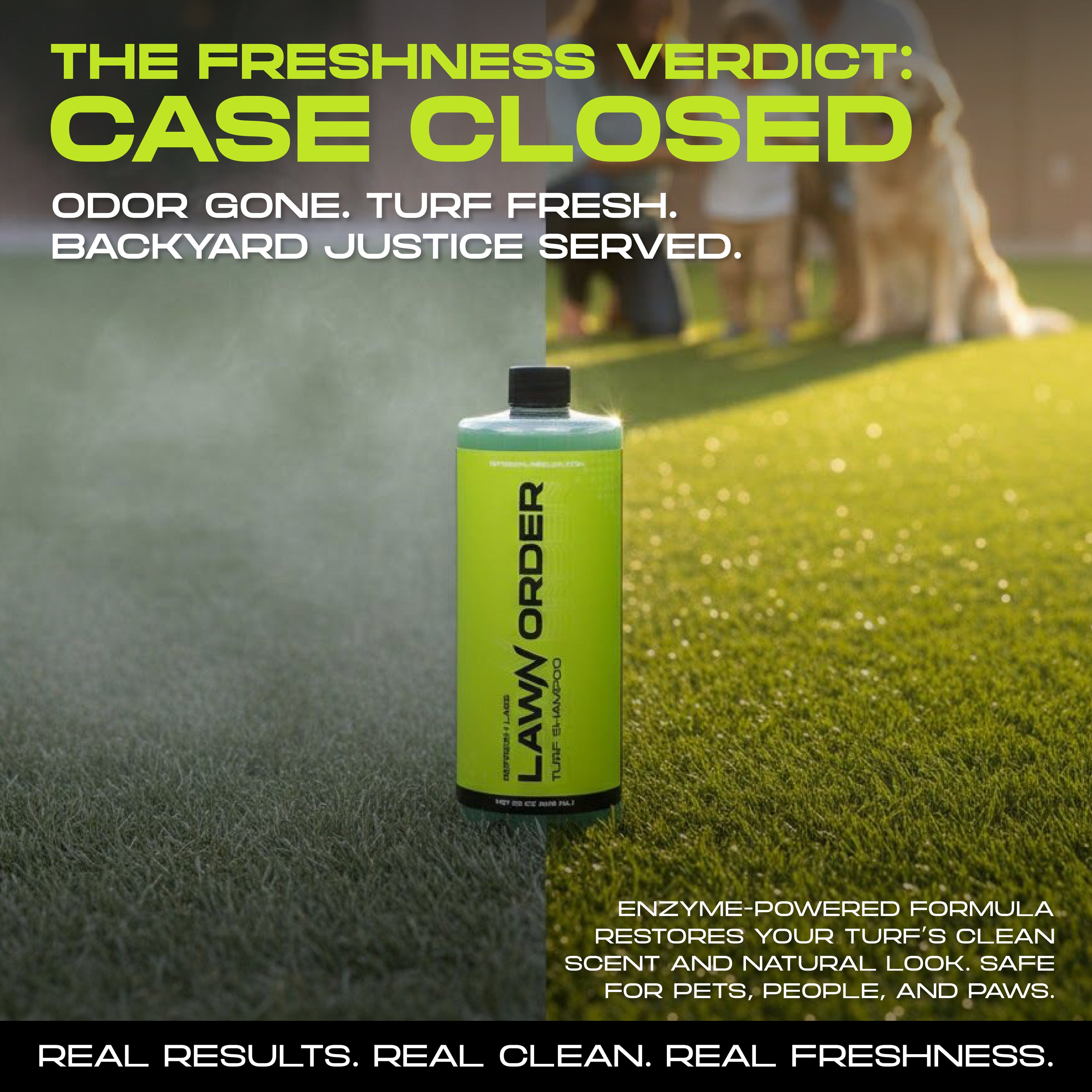 LawN Order Enzyme Based Astroturf Cleaner, 32 Oz Concentrate