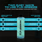 Fur Breeze Pet Odor Remover & Cleaner, 16 Ounce Concentrate