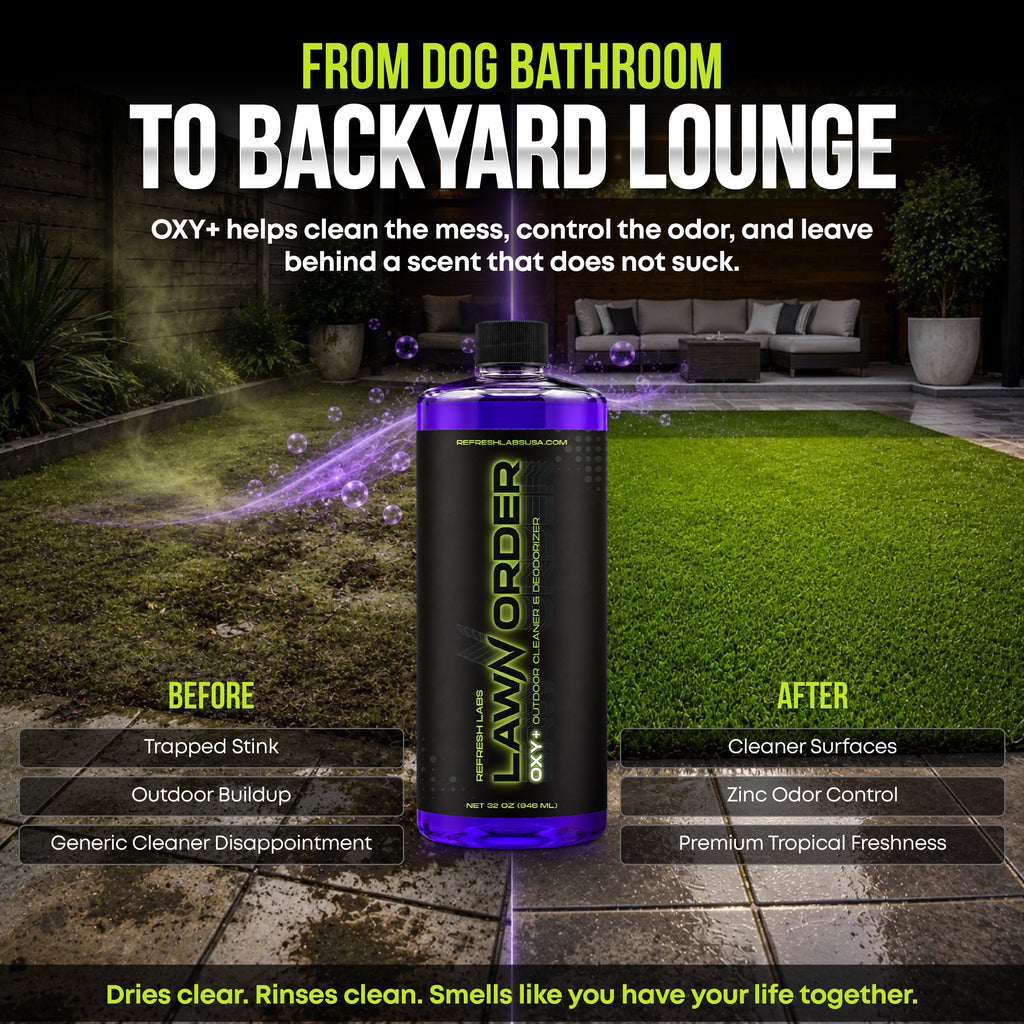 LawN Order 7% Hydrogen Peroxide Turf Cleaner | Oxy-Action Pet Odor Eliminator