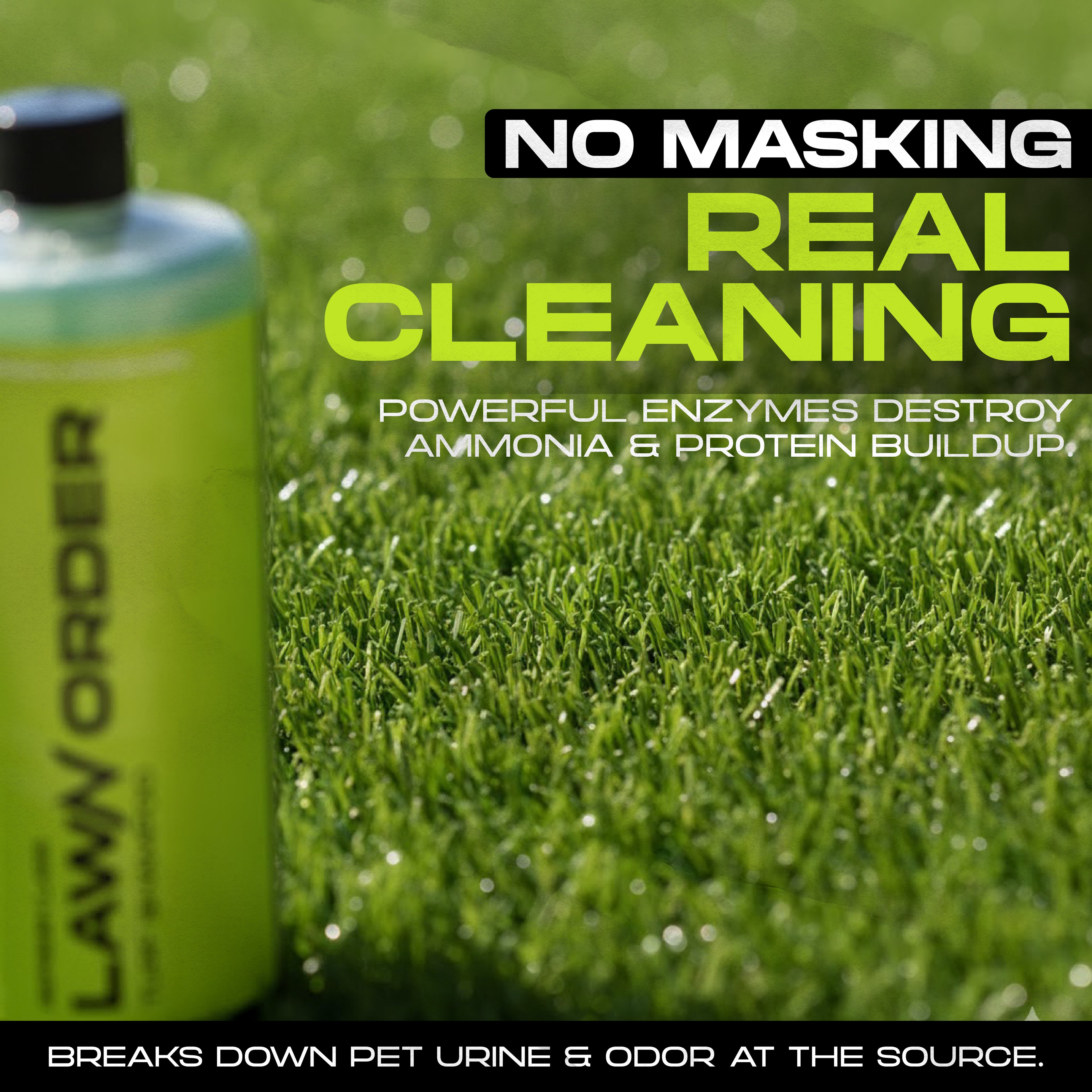 LawN Order Enzyme Based Astroturf Cleaner, 32 Oz Concentrate