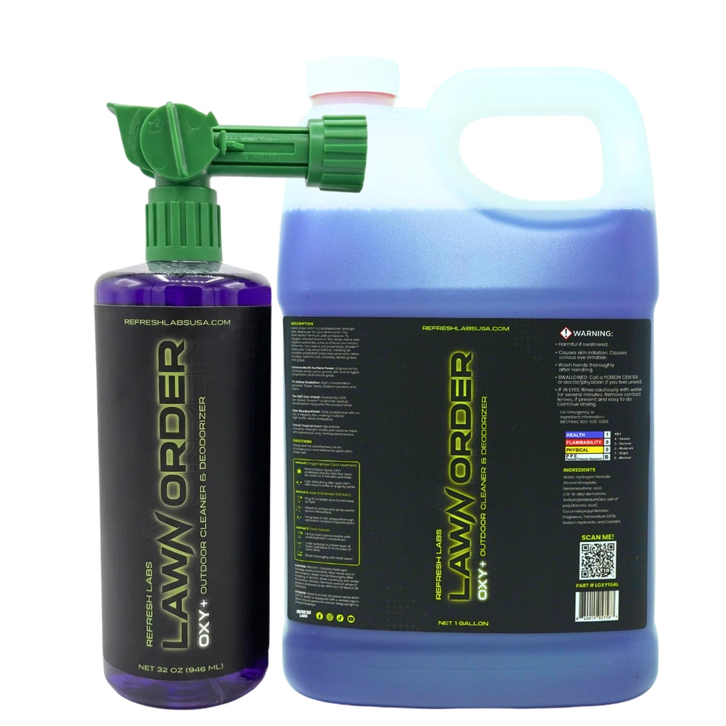 LawN Order Hydrogen Peroxide Turf Cleaner | Oxy-Action Pet Odor Eliminator