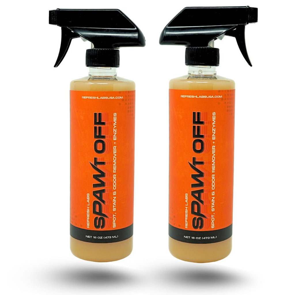 sPAWt OFF enzyme pet stain and odor remover two-pack