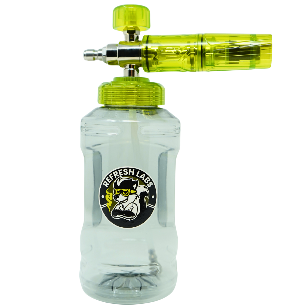 Foam Cannon Attachment by Refresh Labs USA – Adjustable sprayer for turf, car, and surface cleaning