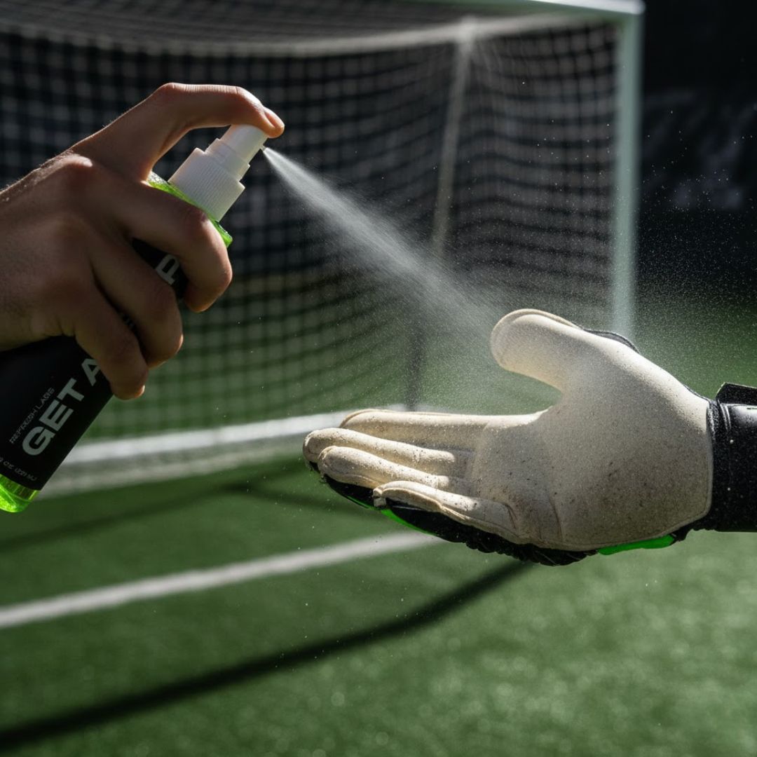 Get A Grip Soccer Grip Spray – Improve Goalkeeper Glove Tack and Control by Refresh Labs