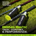 Two bottles of Get A Grip sports grip Get A Grip Sports Grip Cleaner by Refresh Labs USA – Restores tack, control, and performance for gloves, grips, and sports gear