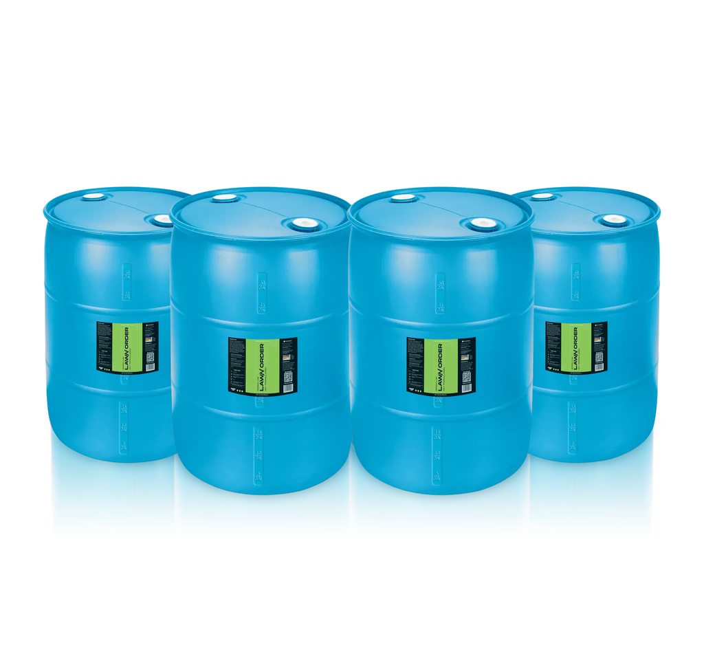 LawN Order Hydrogen Peroxide Turf Cleaner | Oxy-Action Pet Odor Eliminator 55 Gallon Drum
