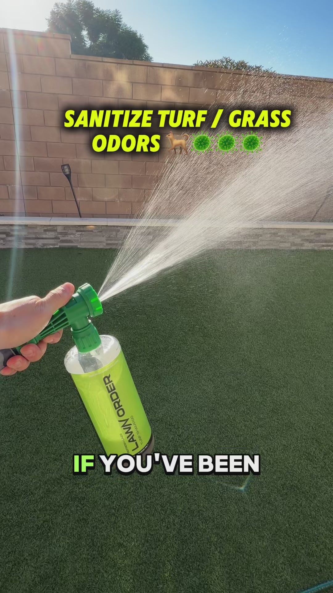 Commercial Enzyme Turf Cleaner for Pet Odor | LawN Order – Refresh