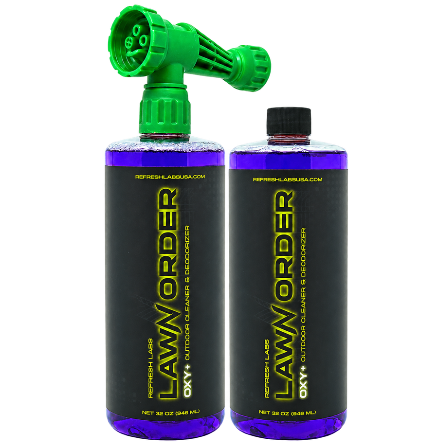 LawN Order Hydrogen Peroxide outdoor pet odor cleaner with hose sprayer