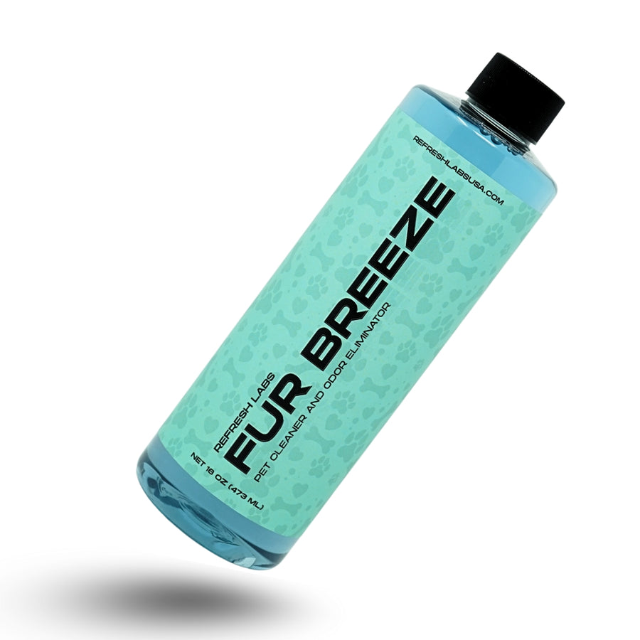 Fur Breeze indoor finishing deodorizer bottle