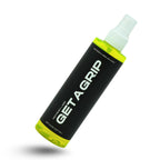 Refresh Labs Get A Grip spray bottle tilted on a white background 